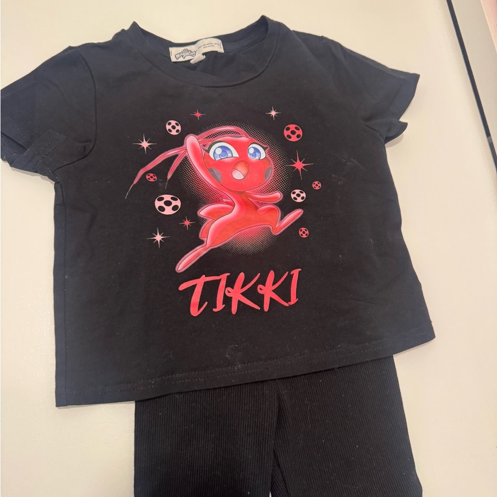 Tiki lady bug set  T - shirt / pants